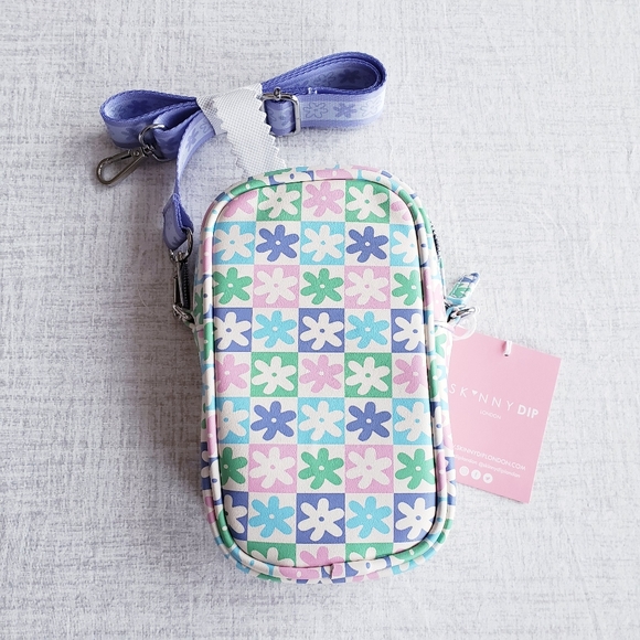 🆕️Skinnydip London Women's Danni Spring Daisy Mini Phone Crossbody - Picture 4 of 11